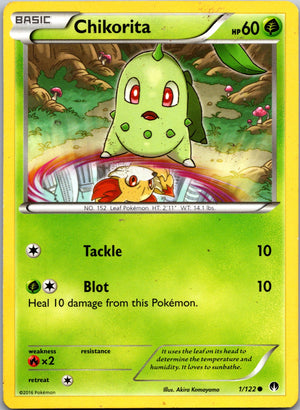 2016 XY - BREAKpoint 1/122 Chikorita LP