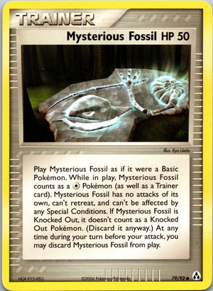 2007 Power Keepers 85/108 Mysterious Fossil LP