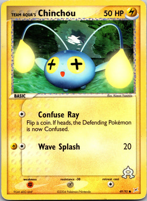 2004 Team Magma vs Team Aqua 49/95 Team Aqua's Chinchou LP