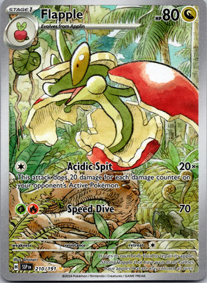 2024 SV08: Surging Sparks 210/191 Flapple NM