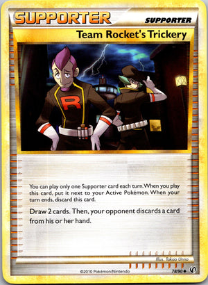 2010 Undaunted 78/90 Team Rocket's Trickery LP