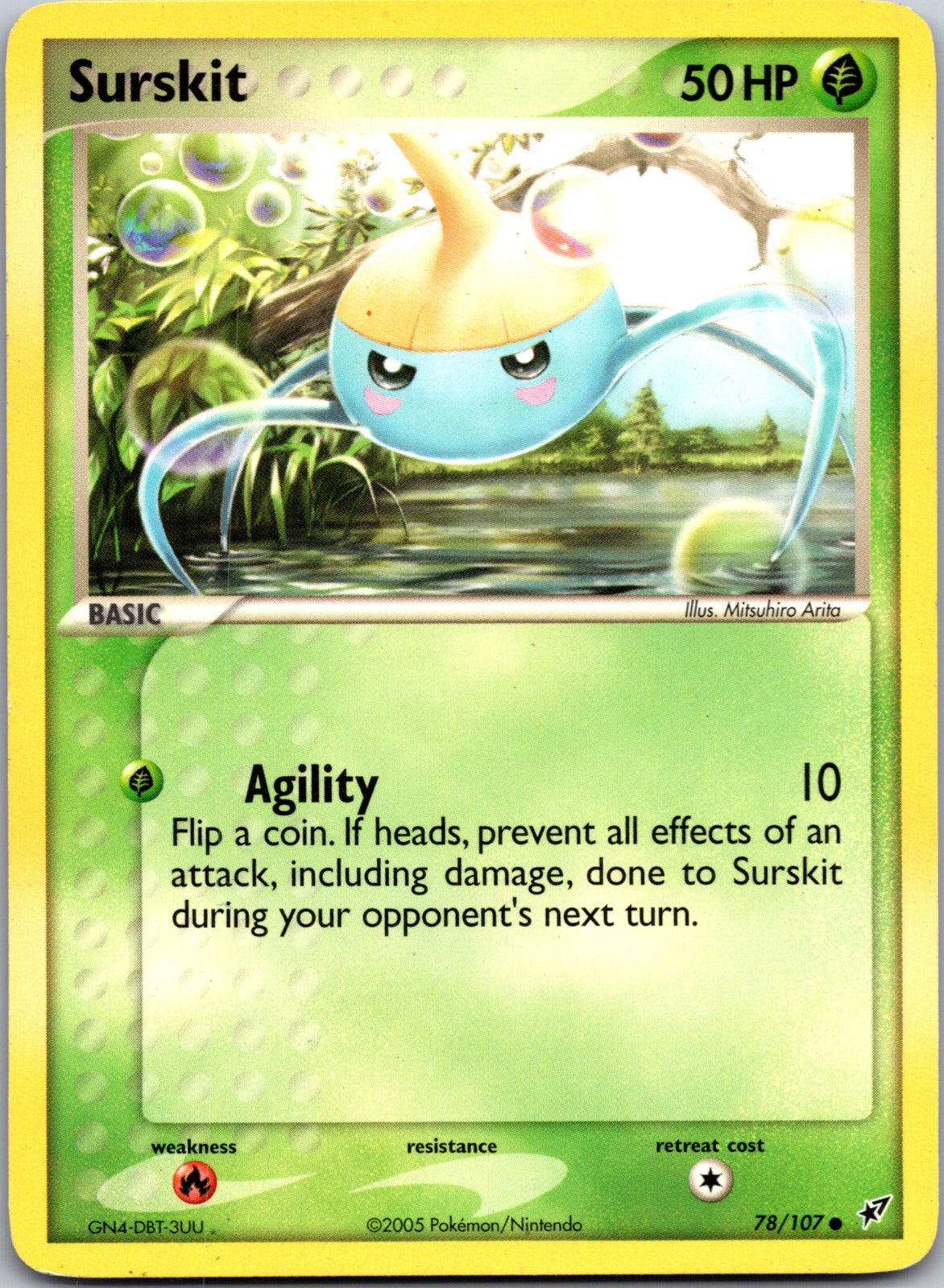 2005 Deoxys 78/107 Surskit LP