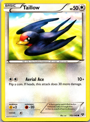2014 XY Base Set 102/146 Taillow LP