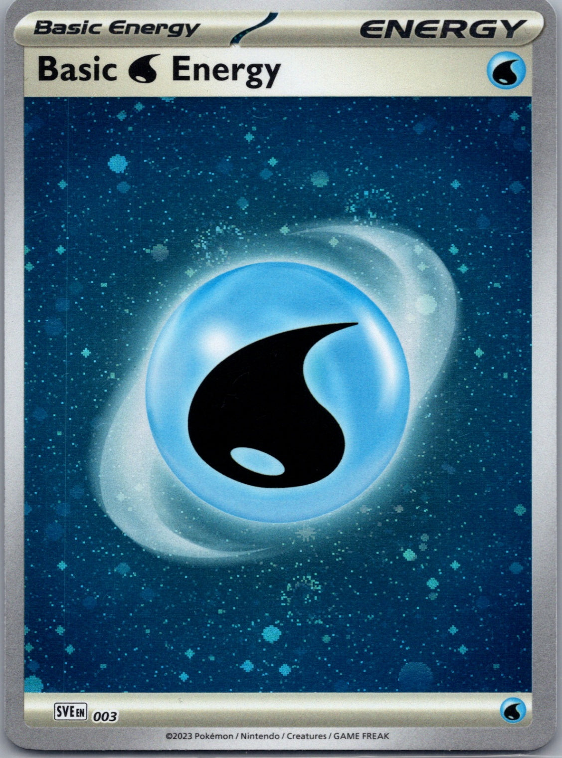 2023 SV Base 003 Water Energy Holo D212