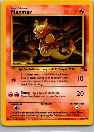 1999 Fossil 39/62 Magmar LP