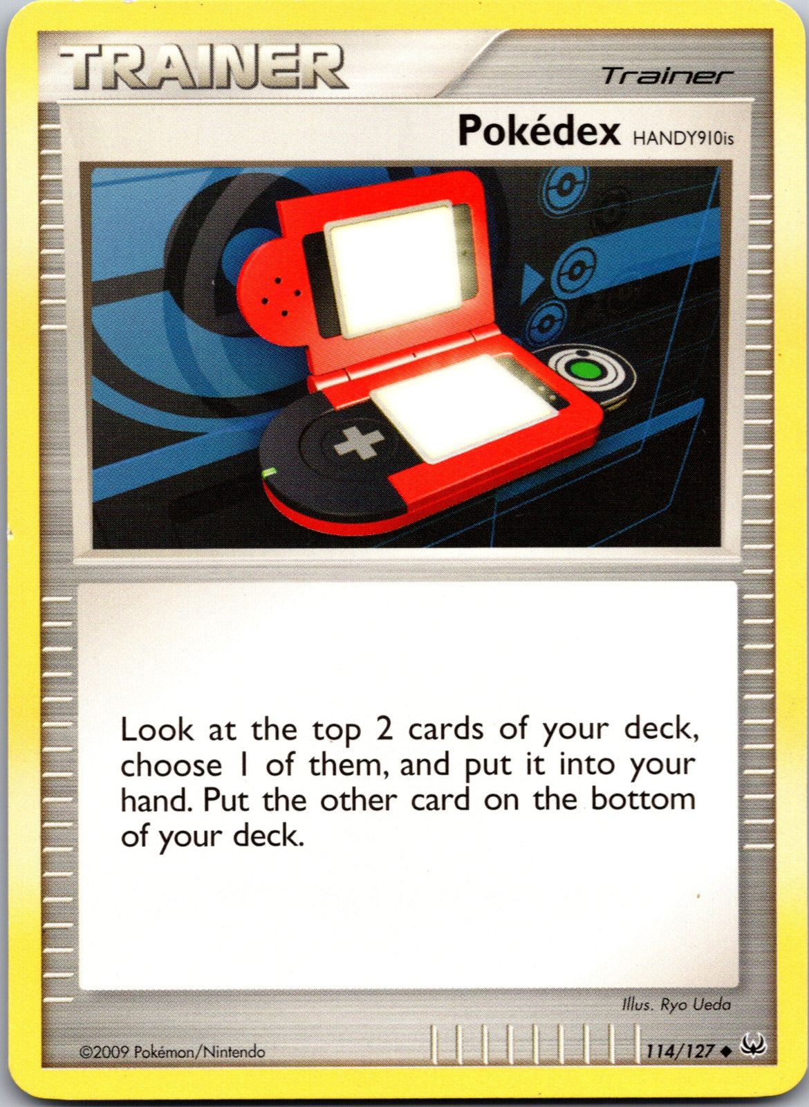 2009 Platinum 114/127 Pokedex HANDY910is LP