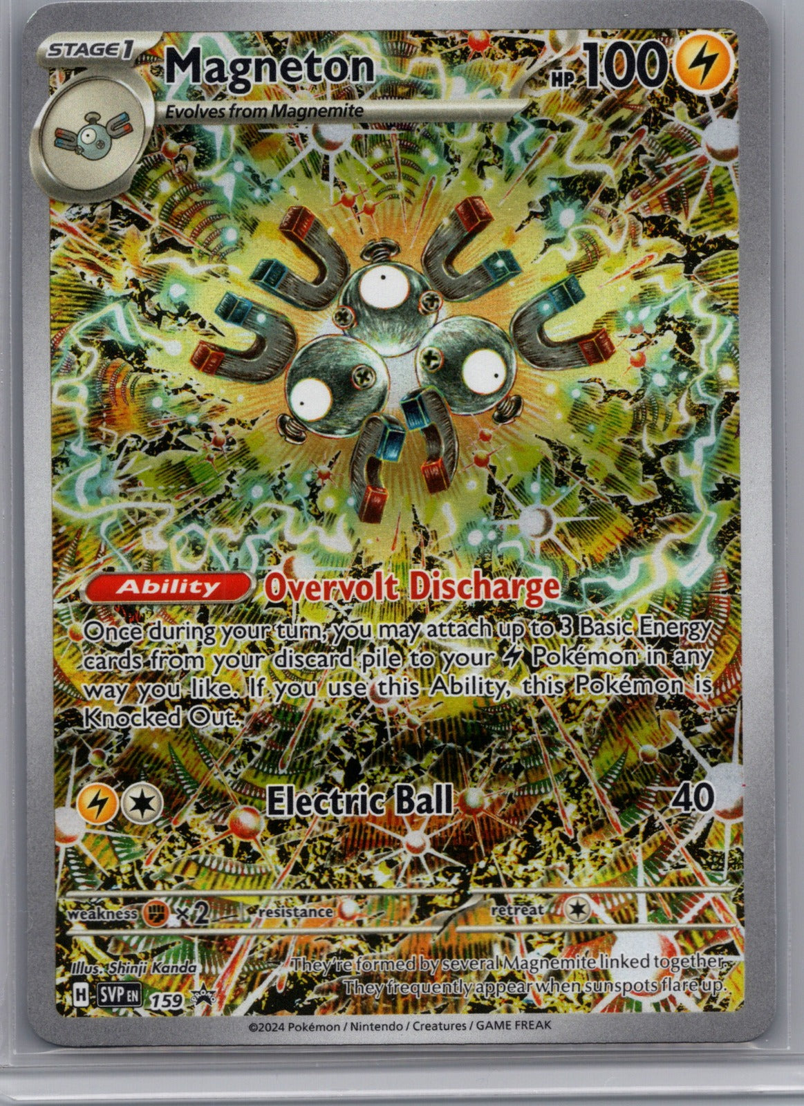 Magneton Holo Promo SV: Scarlet & Violet Promo Cards 159 LP