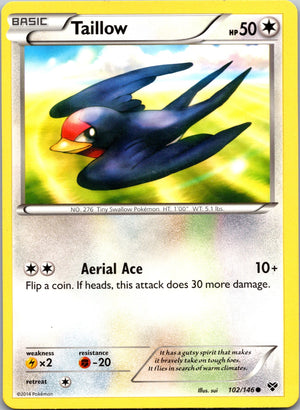 2014 XY Base Set 102/146 Taillow LP
