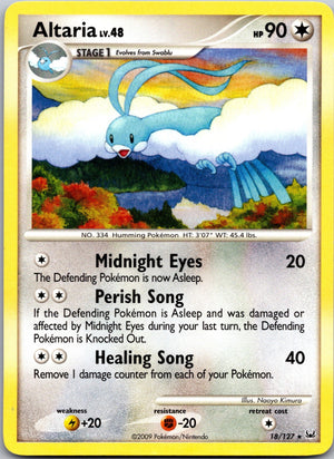 2009 Platinum 18/127 Altaria LP