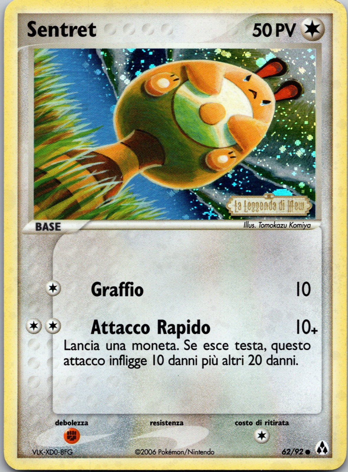 2006 Sentret Legend Maker 62/92 NM