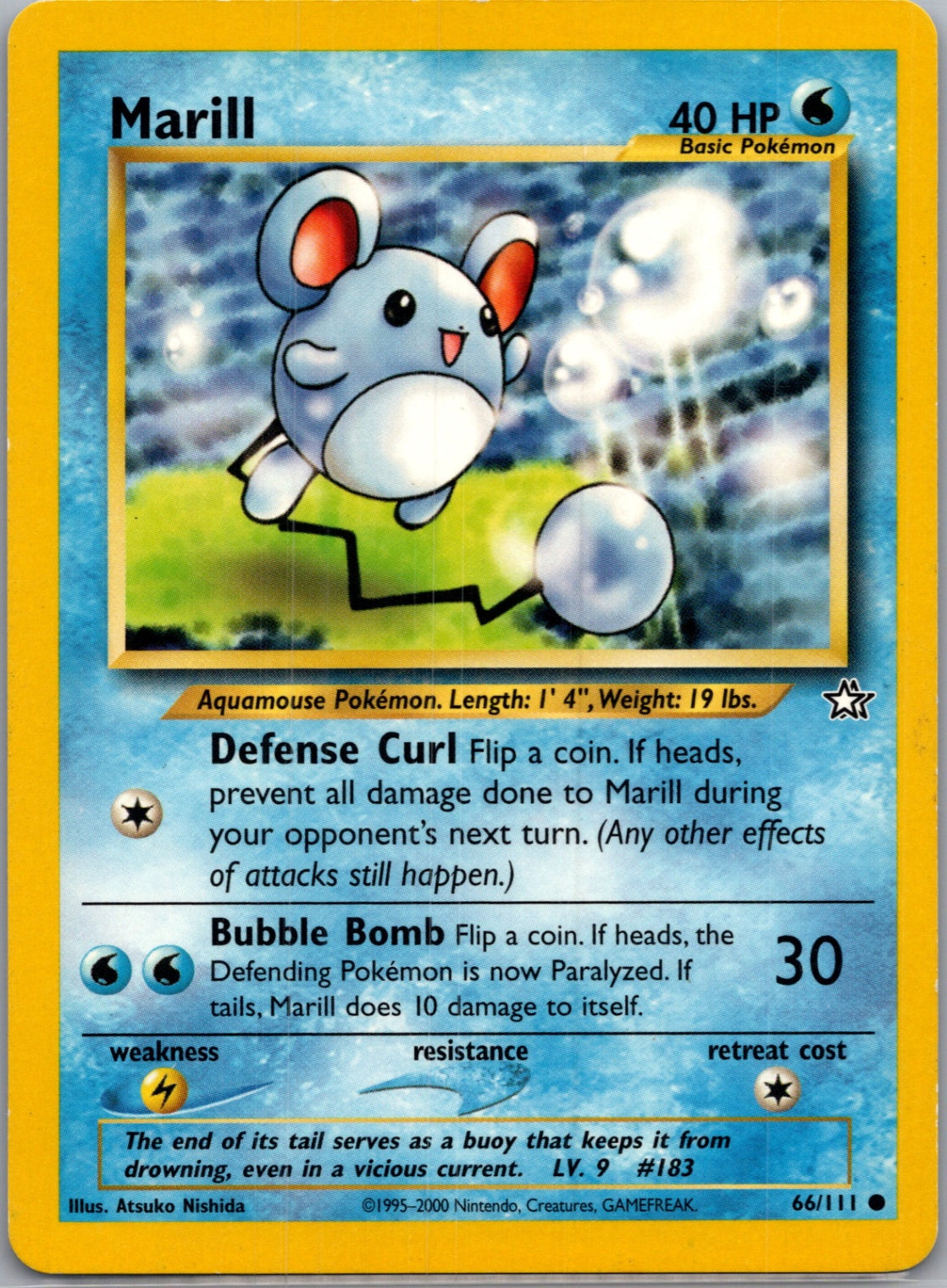 Neo Genesis 066/111 Marill Common NM