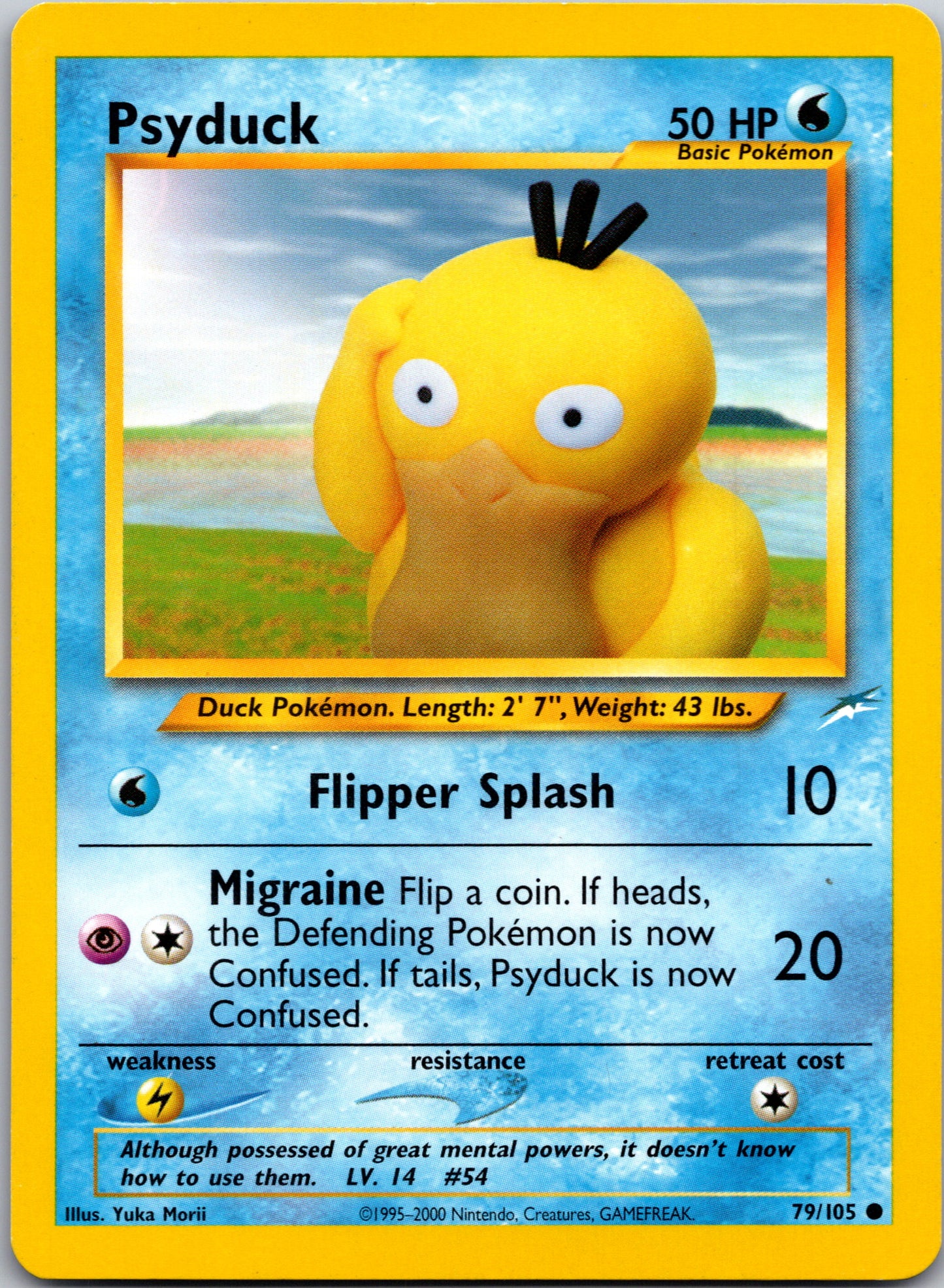 2002 Neo Destiny 079/105 Psyduck Common A296