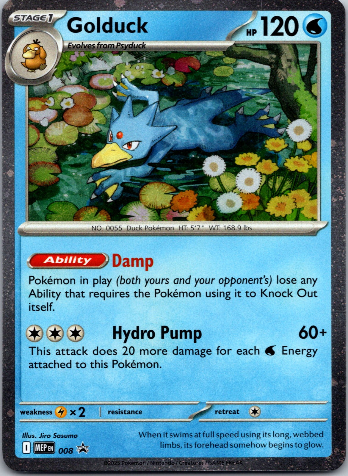 2026 ME: Ascended Heroes 040/217 Golduck NM