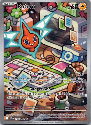 2025 SV10: Destined Rivals 197/182 Rotom LP