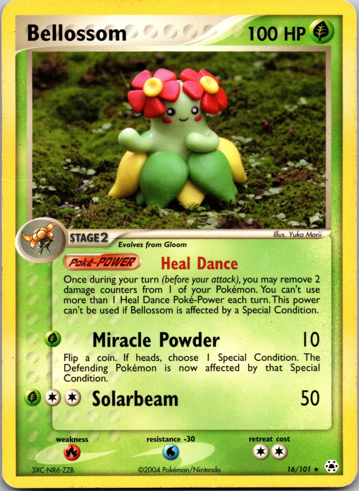 2004 Hidden Legends 16/101 Bellossom HP Z132