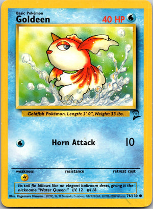 2000 Base Set 2 076/130 Goldeen Common M252