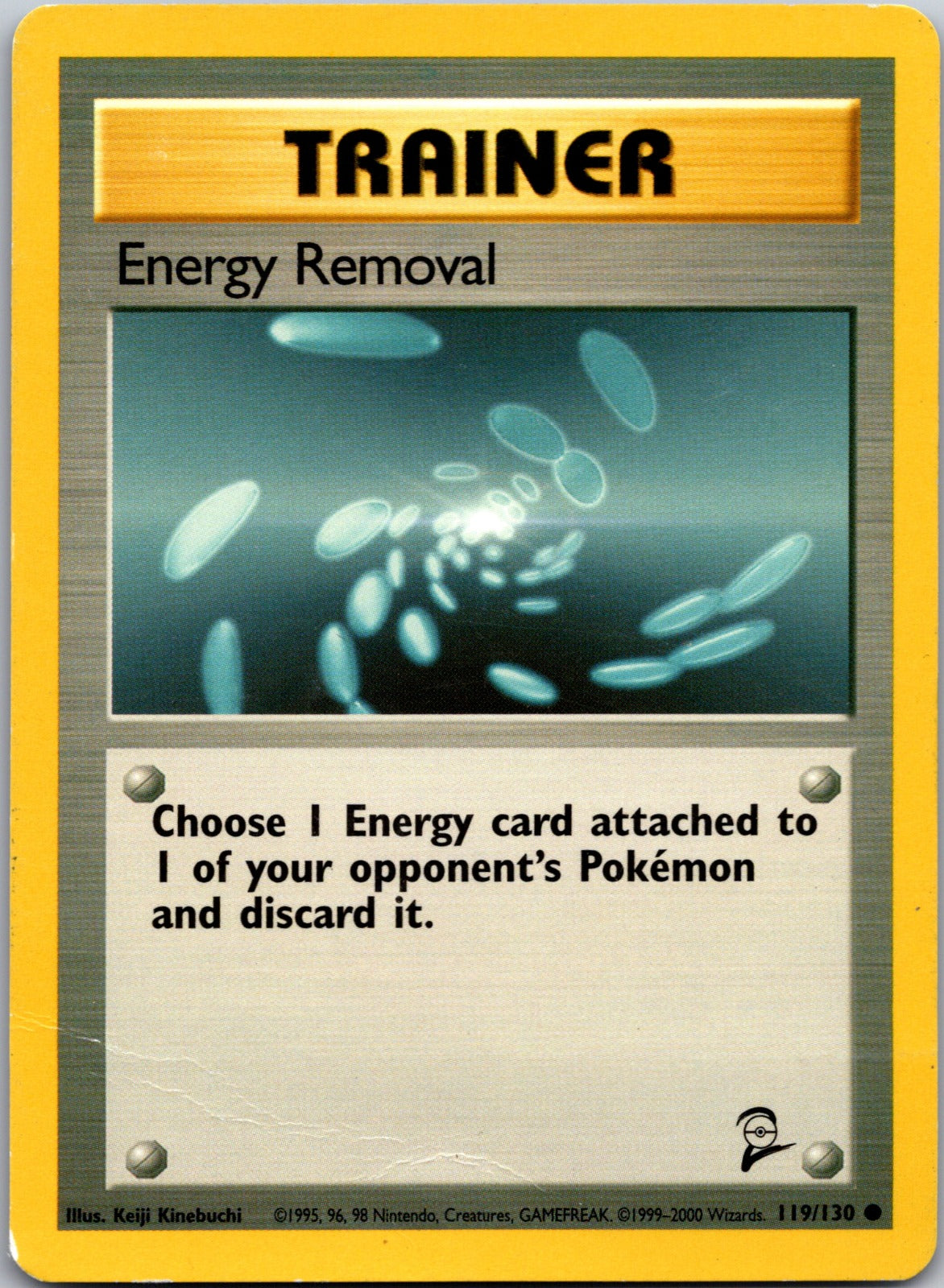 2000 Base Set 2 119/130 Energy Removal LP