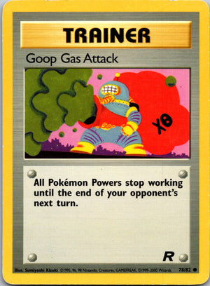 2000 Team Rocket 78/83 Goop Gas Attack Trainer C248