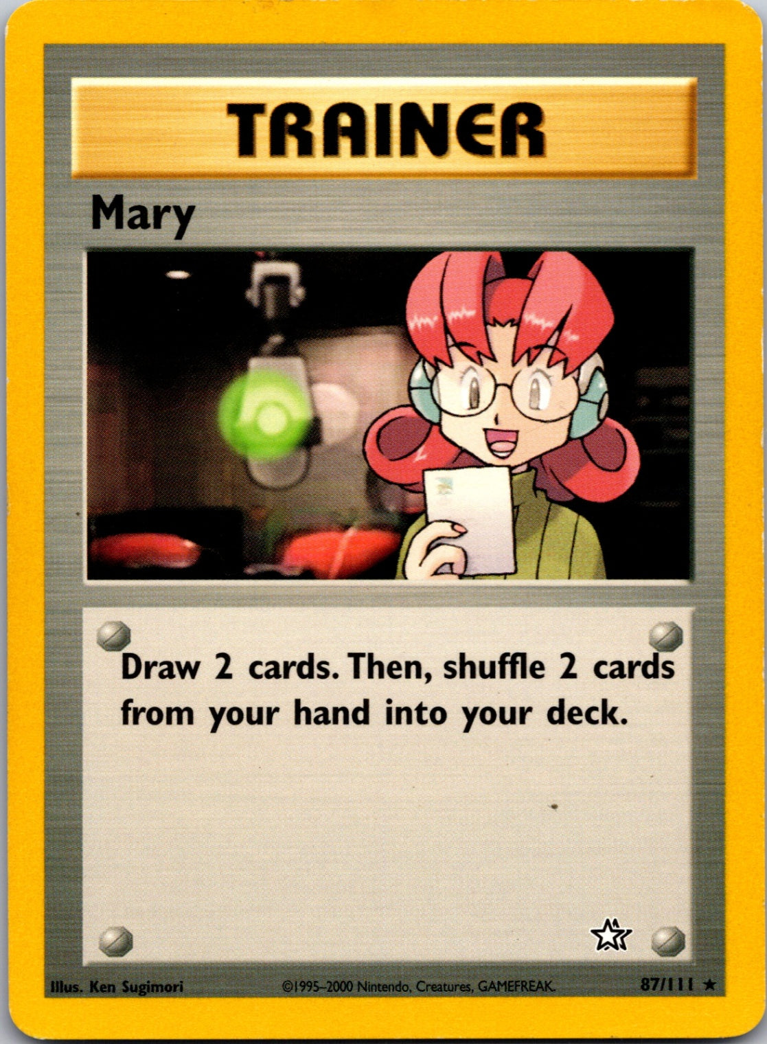 2000 Neo Genesis 087/111 Mary Rare C339