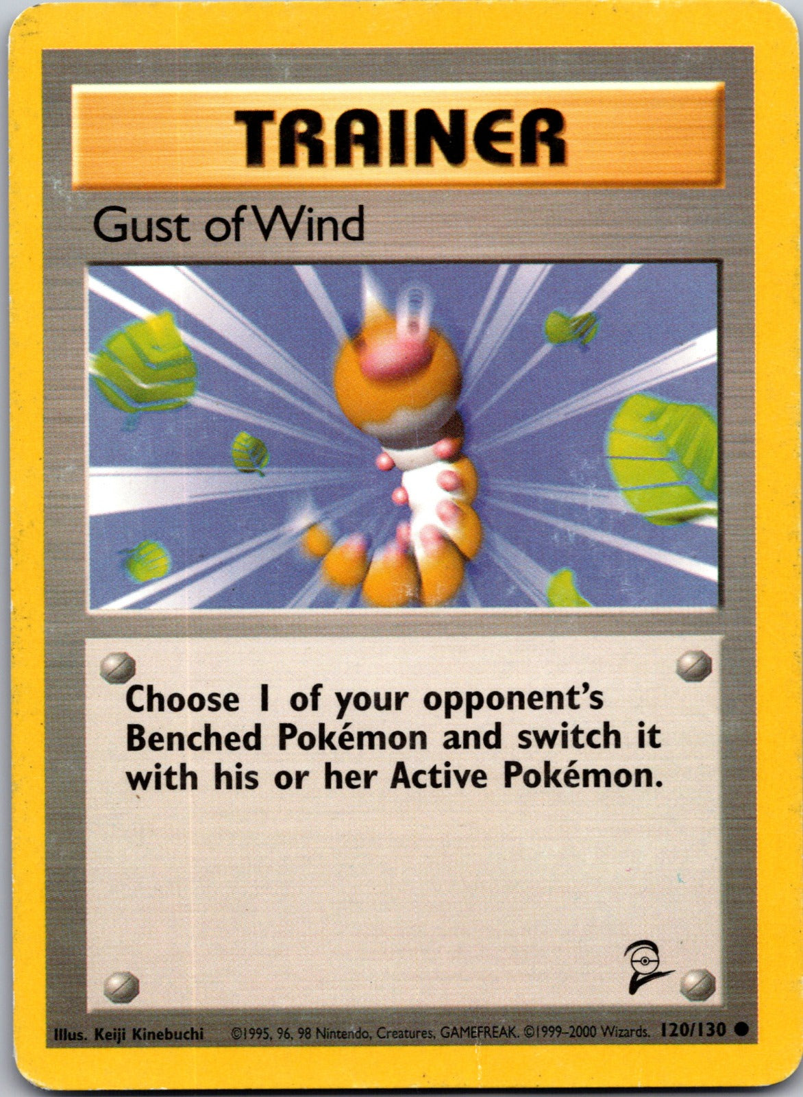 2000 Base Set 2 120/130 Gust of Wind LP