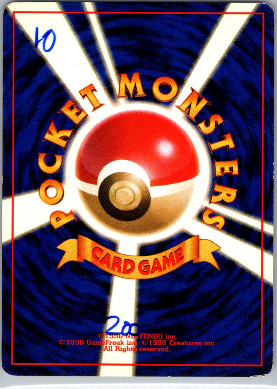 Pokemon Jungle  Parasect Uncommon HP (Back)
