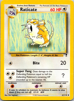 2000 Base Set 2 058/130 Raticate LP