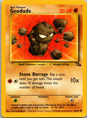2002 Legendary Collection 077/110 Geodude LP