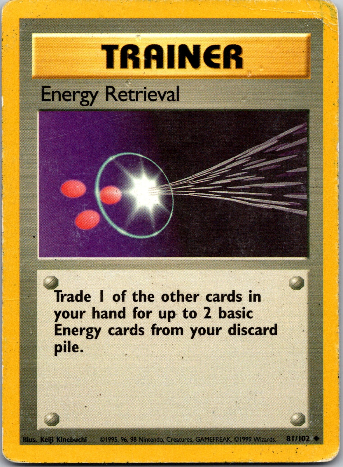 2000 Base Set 2 110/130 Energy Retrieval LP