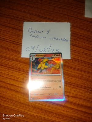 2024 Armarouge holo  - 015/091 Paldean Fates