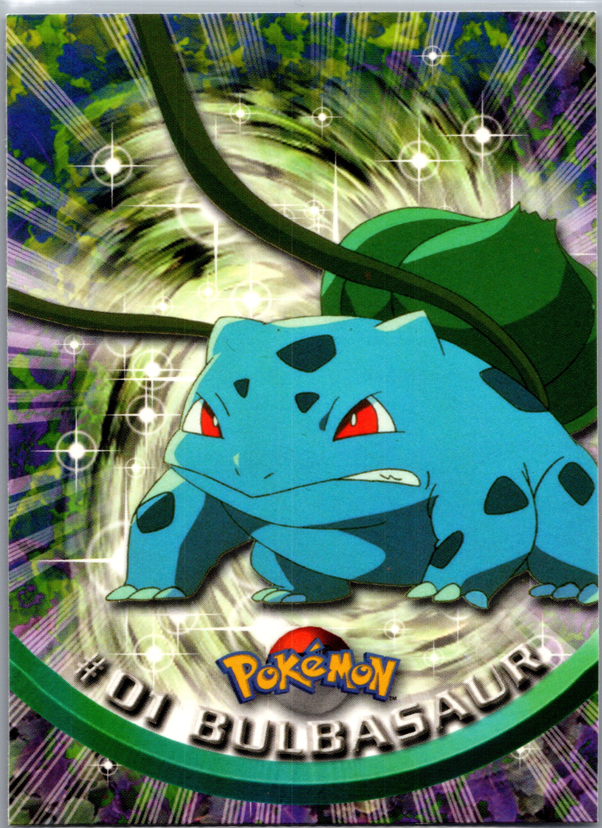 1999 Topps 01 Bulbasaur D1