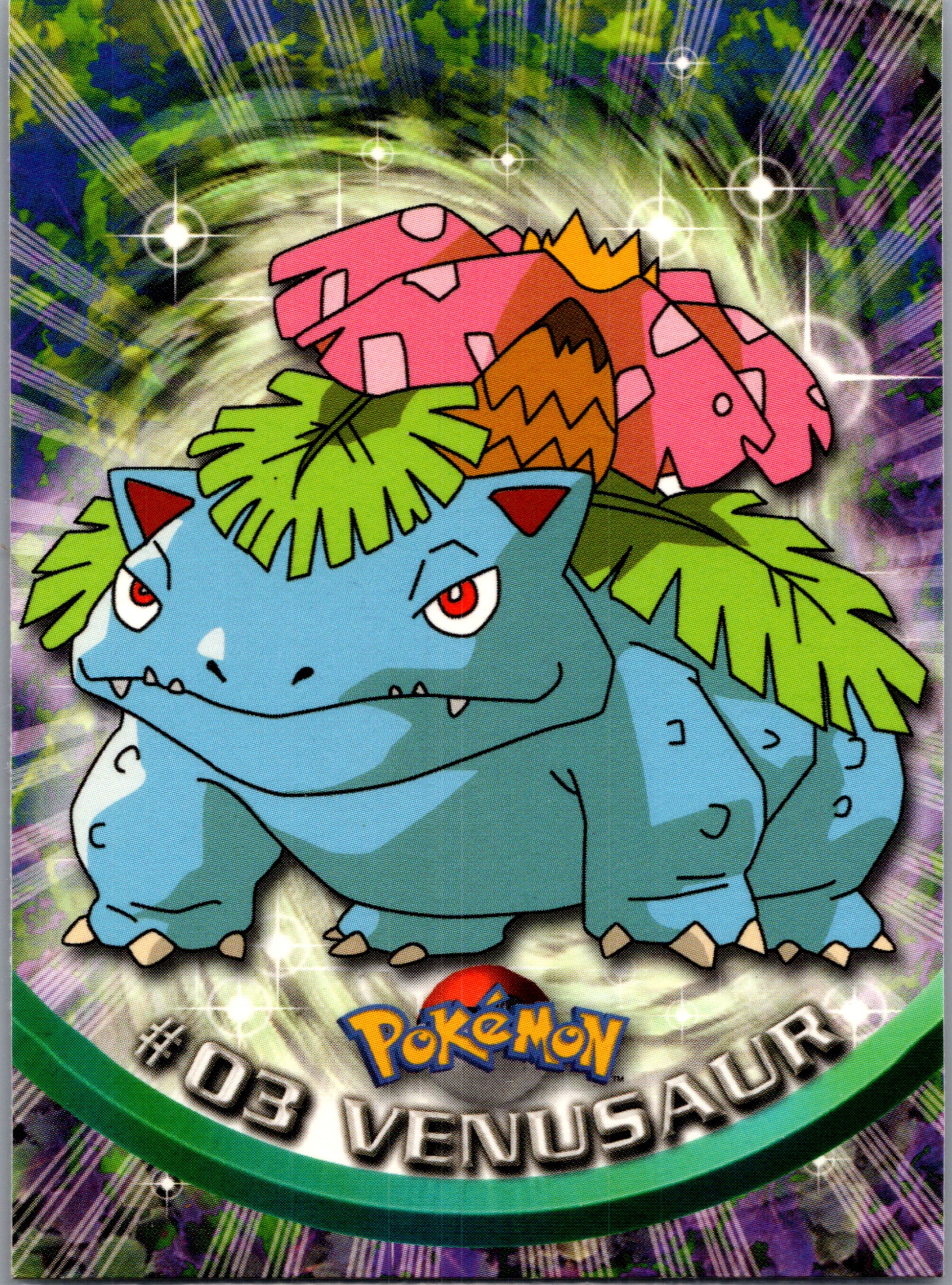 1999 Topps 03 Venusaur D3