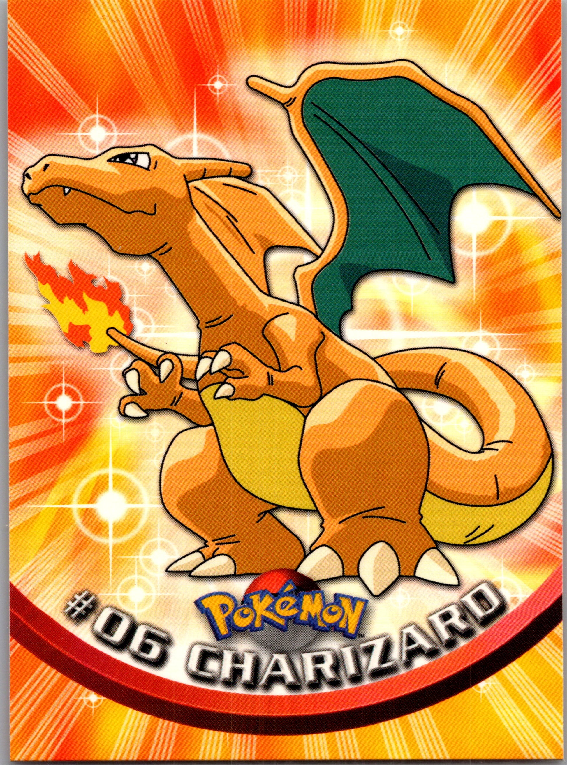 1999 Topps 06 Charizard D6
