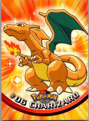 1999 Topps 06 Charizard D6
