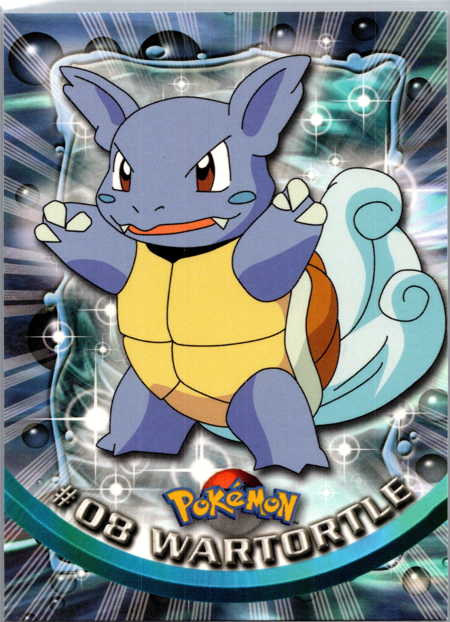 1999 Topps 08 Wartortle D8