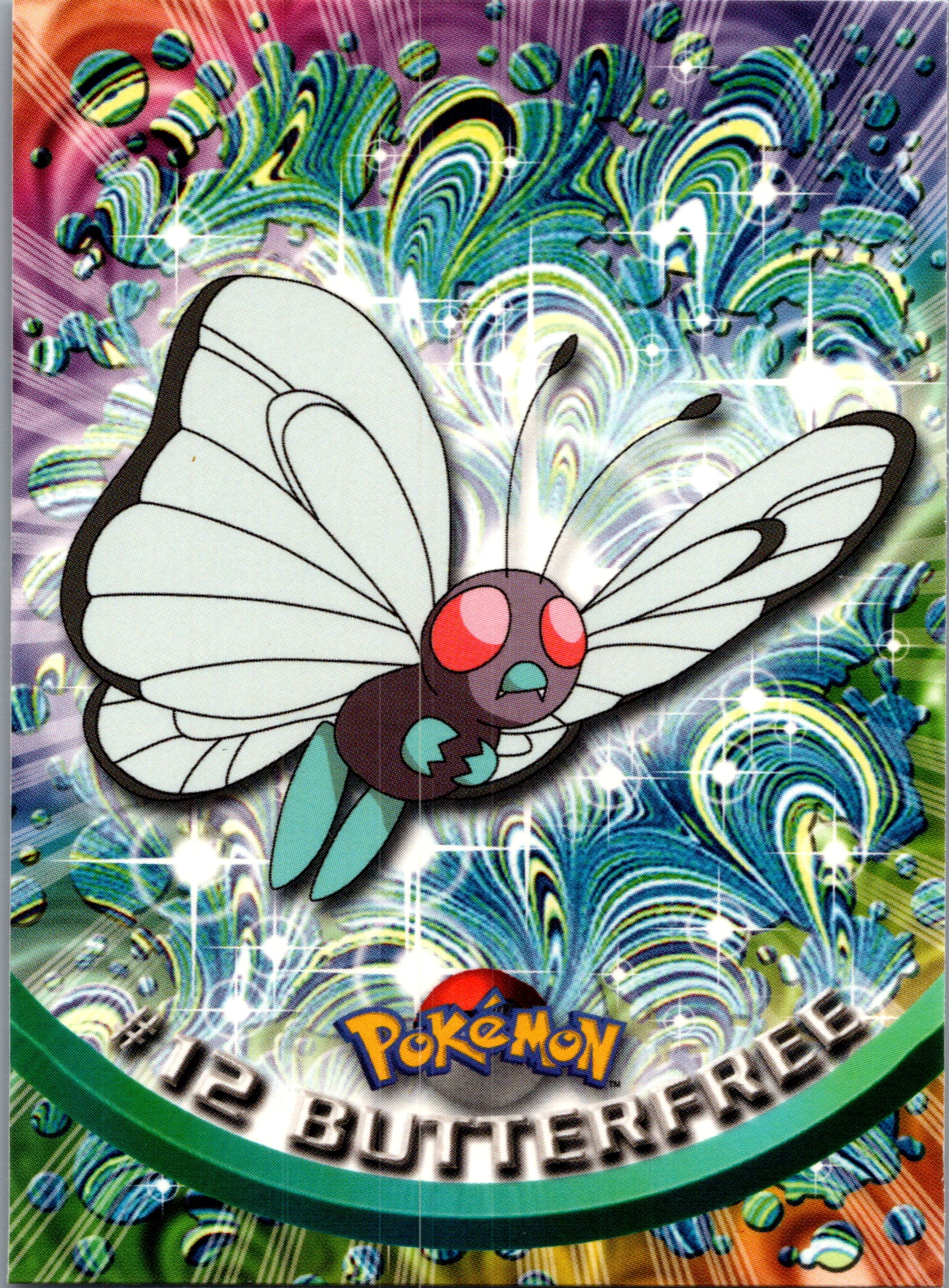1999 Topps 12 Butterfree D12