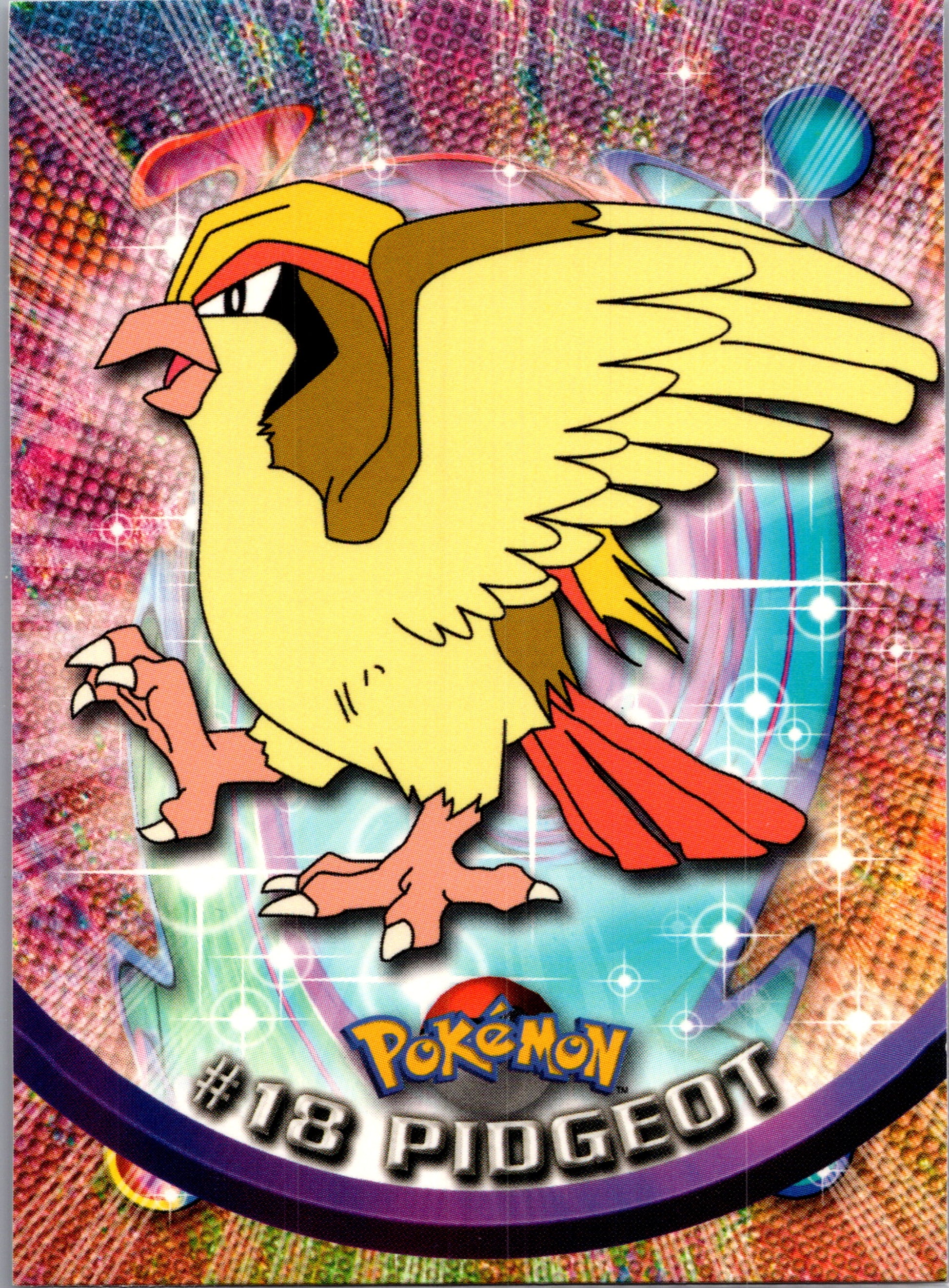 1999 Topps 18 Pidgeot D18
