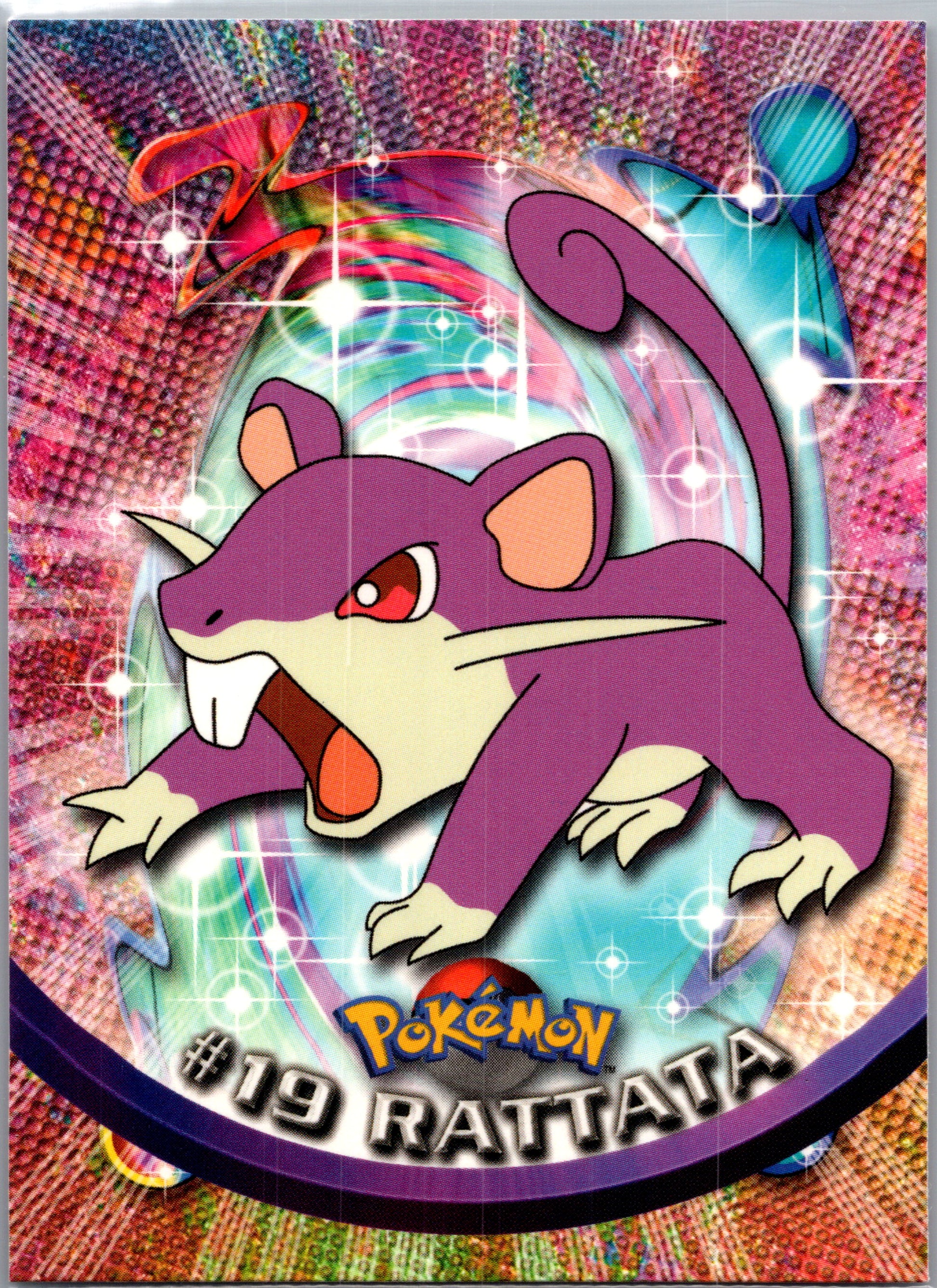 1999 Topps 19 Rattata D19