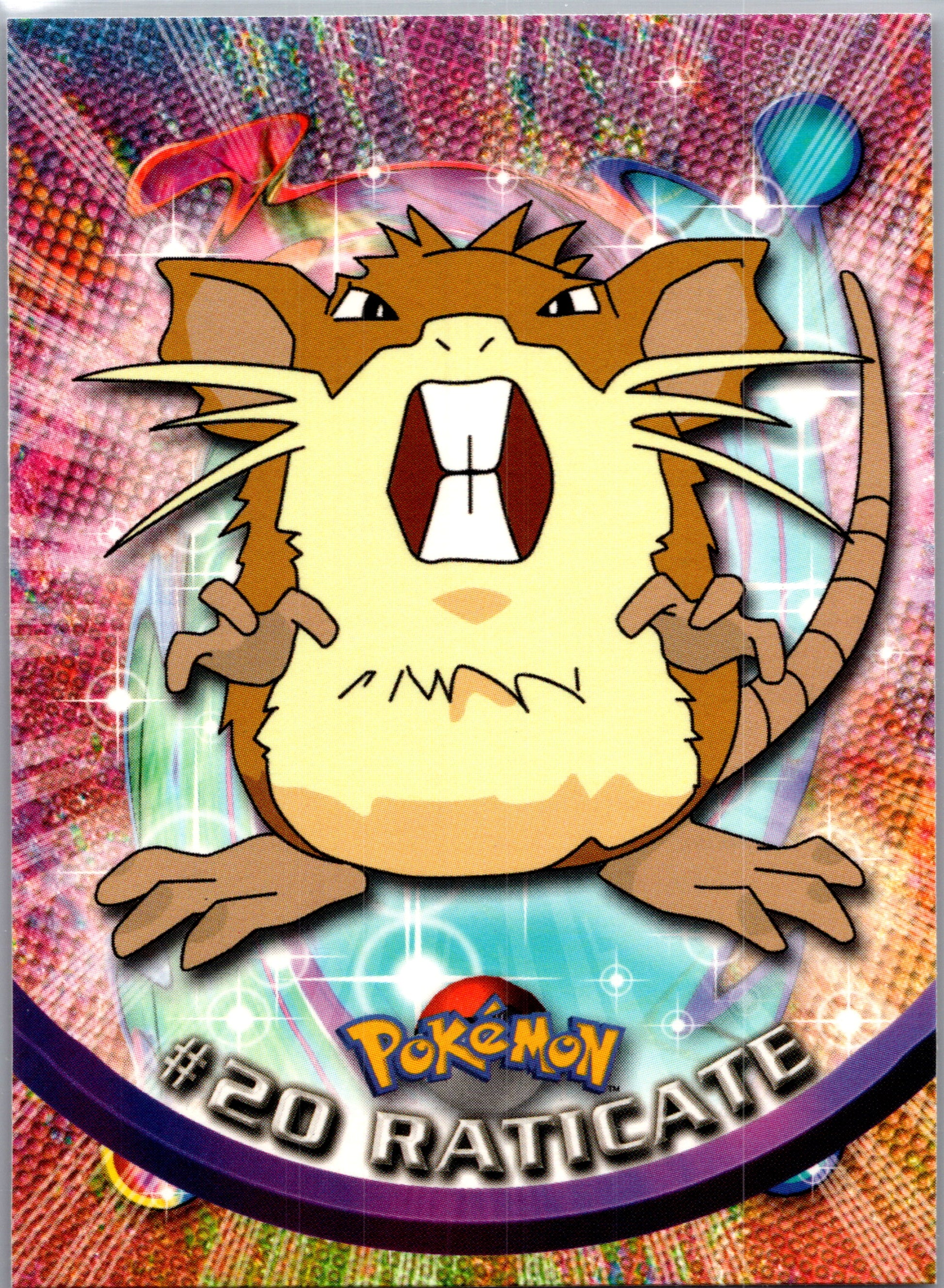 1999 Topps 20 Raticate D20