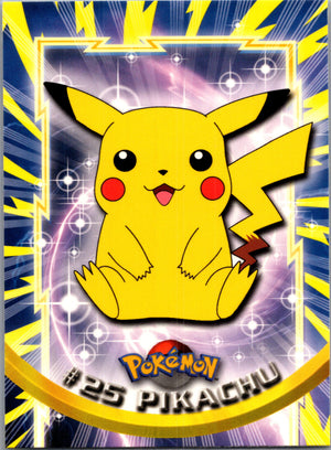 1999 Topps 25 Pikachu D25