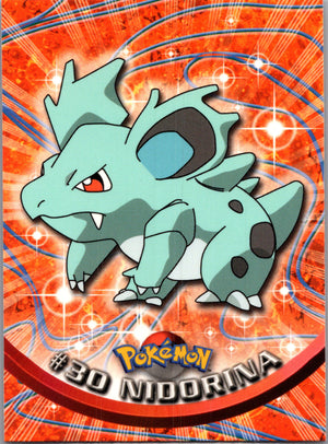 1999 Topps 30 Nidorina D30