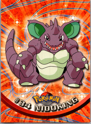 1999 Topps 34 Nidoking D34