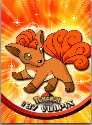 1999 Topps 37 Vulpix D37