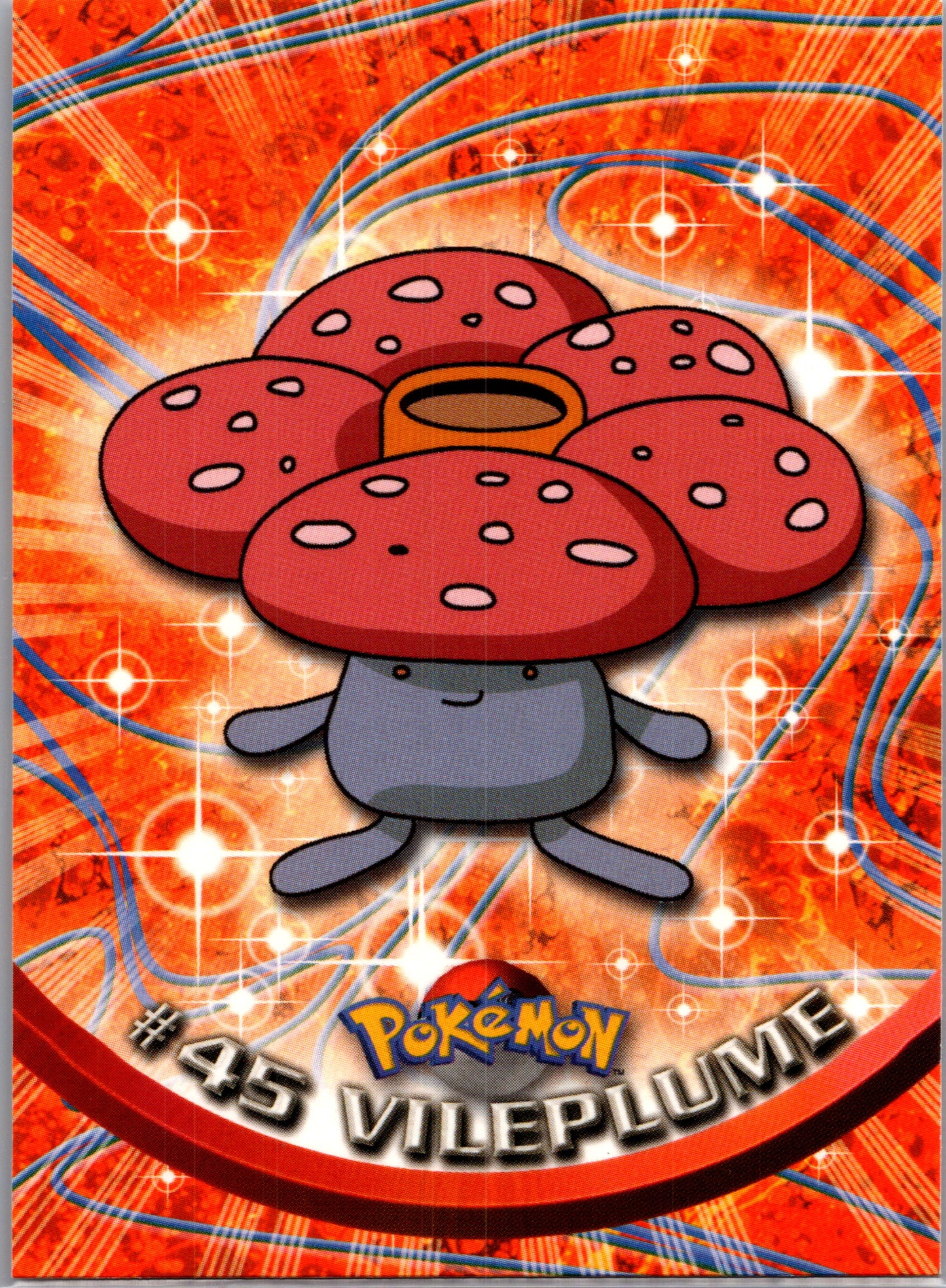 1999 Topps 45 Vileplume D45