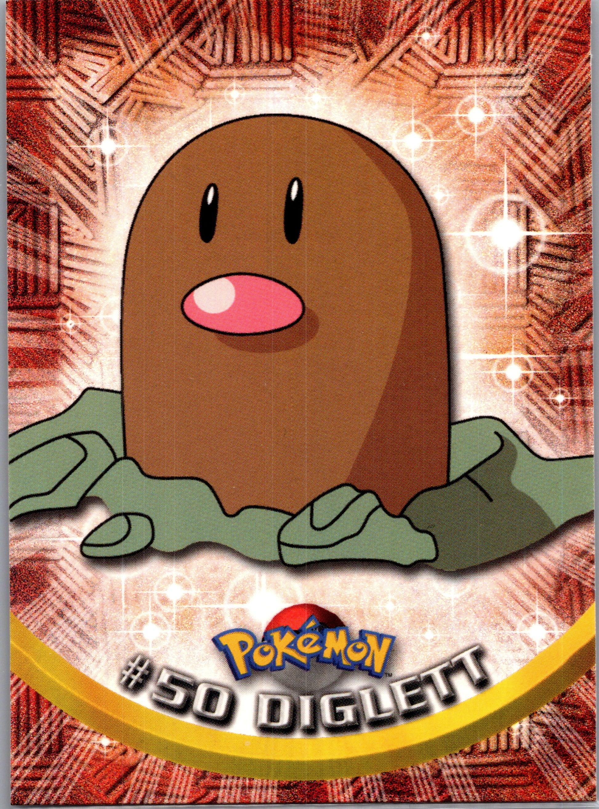 1999 Topps 50 Diglett D50