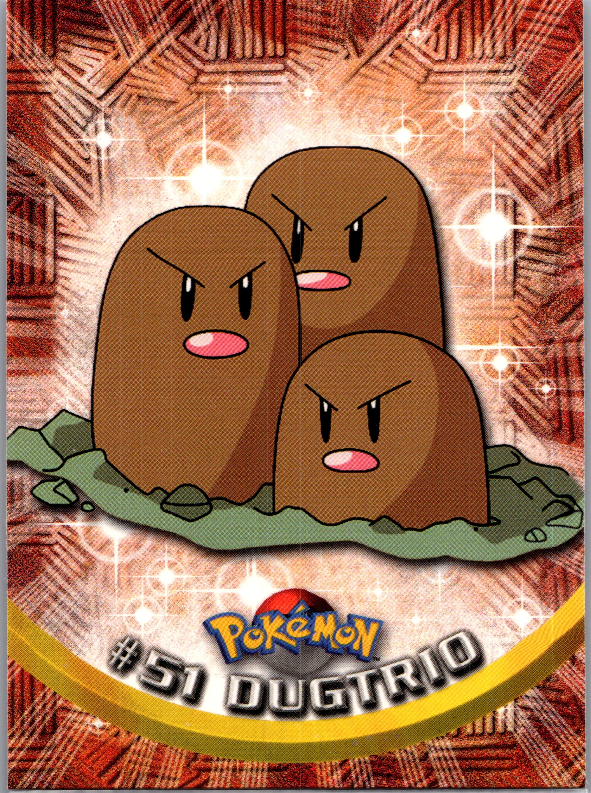 1999 Topps 51 Dugtrio D51