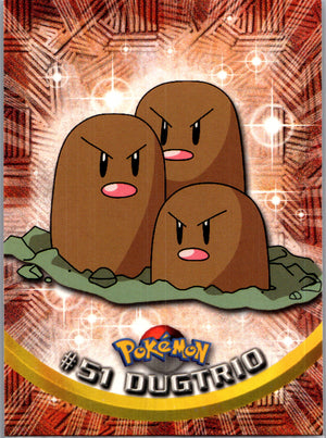 1999 Topps 51 Dugtrio D51