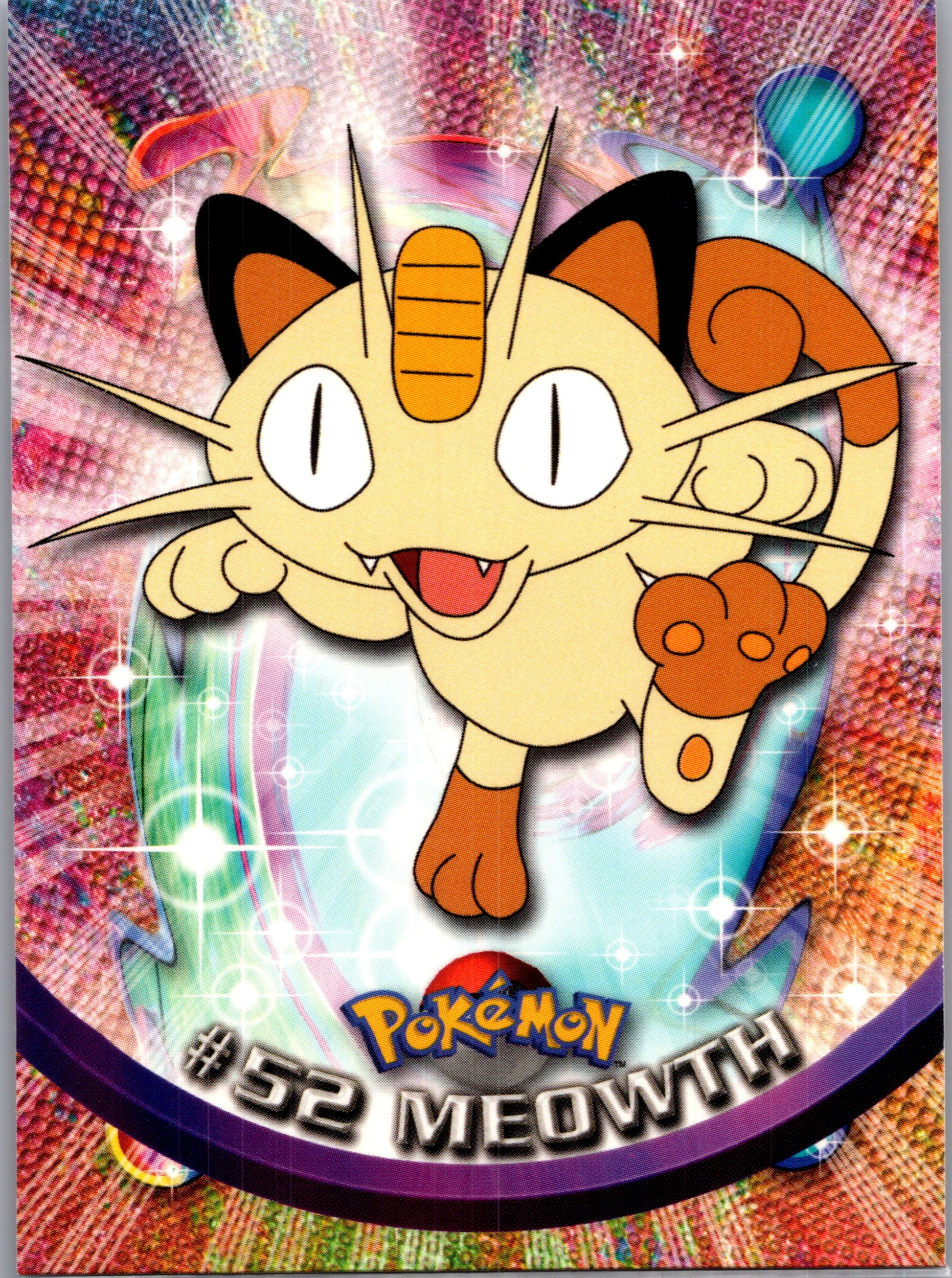 1999 Topps 52 Meowth D52