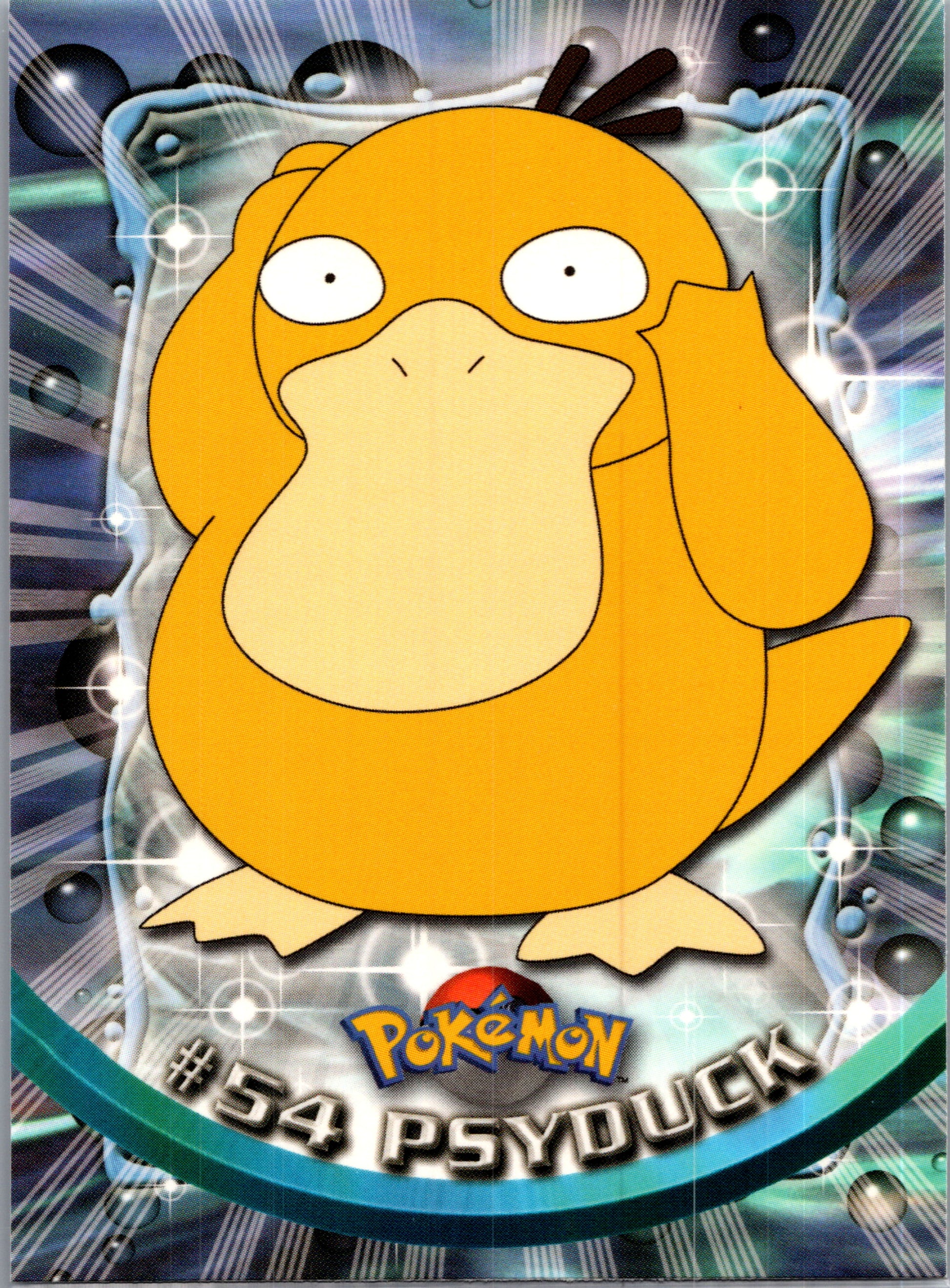 1999 Topps 54 Psyduck D54