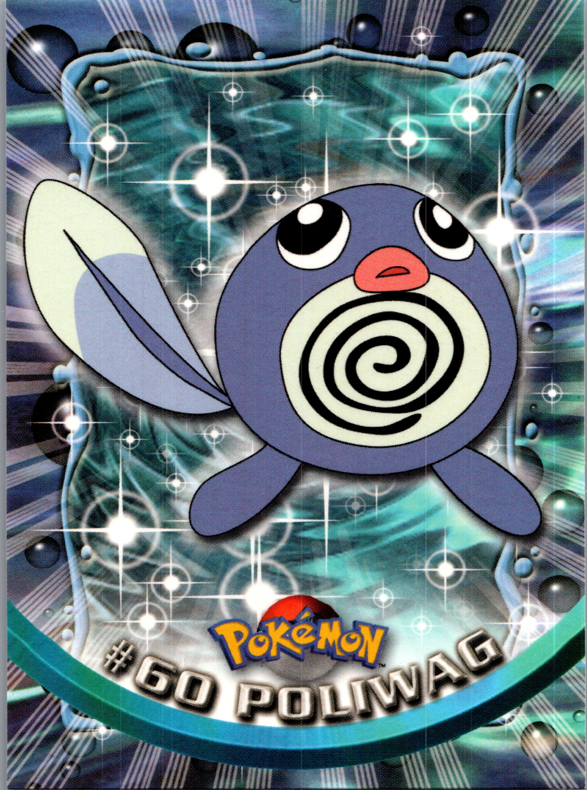 1999 Topps 60 Poliwag D60
