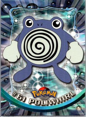 1999 Topps 61 Poliwhirl D61